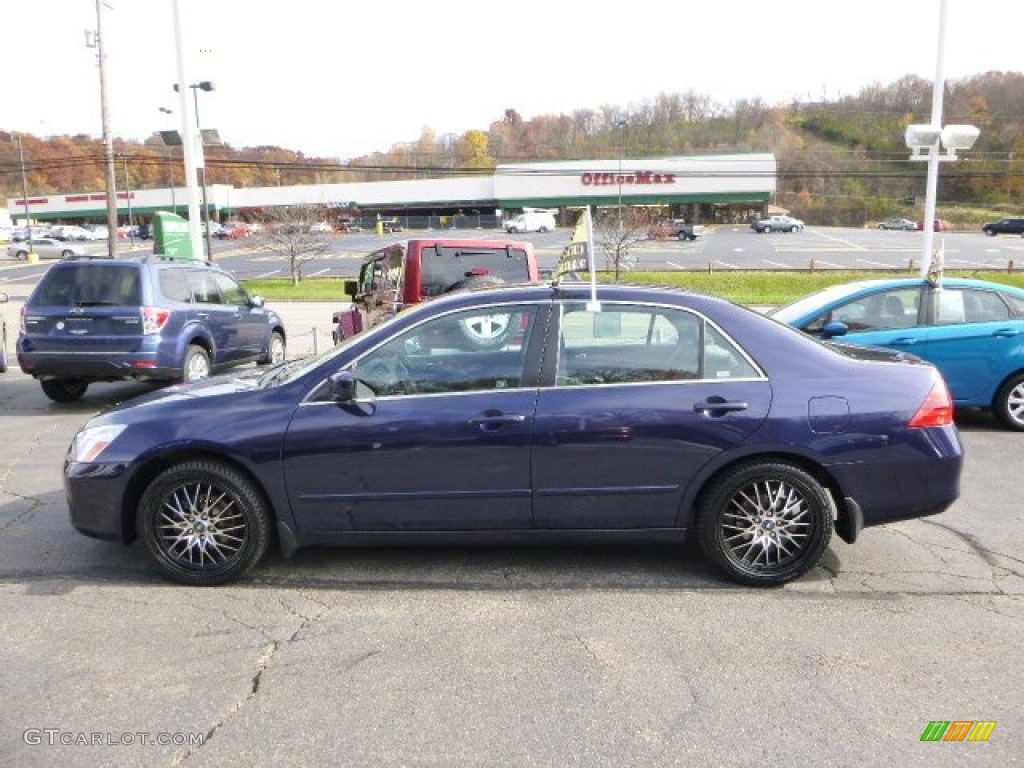 2006 Accord EX Sedan - Royal Blue Pearl / Gray photo #2