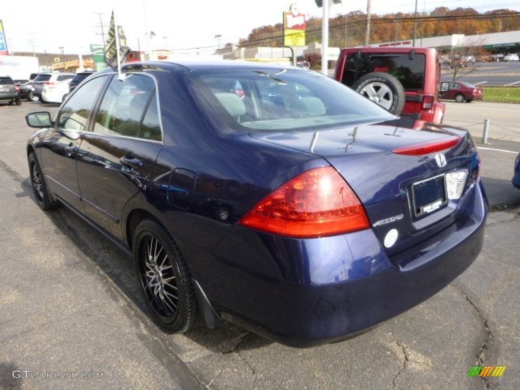 2006 Accord EX Sedan - Royal Blue Pearl / Gray photo #3