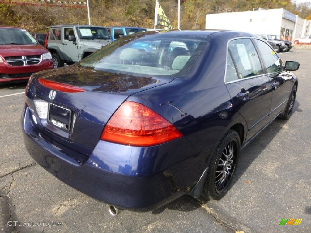 2006 Accord EX Sedan - Royal Blue Pearl / Gray photo #5