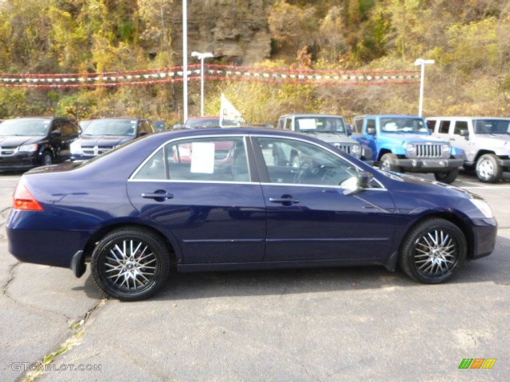 2006 Accord EX Sedan - Royal Blue Pearl / Gray photo #6