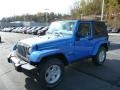 Hydro Blue Pearl Coat 2014 Jeep Wrangler Freedom Edition 4x4