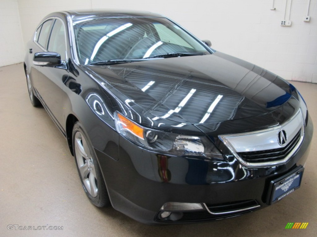 Crystal Black Pearl Acura TL