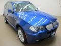 2008 Montego Blue Metallic BMW X3 3.0si  photo #1