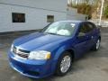 Blue Streak Pearl 2014 Dodge Avenger SE Exterior