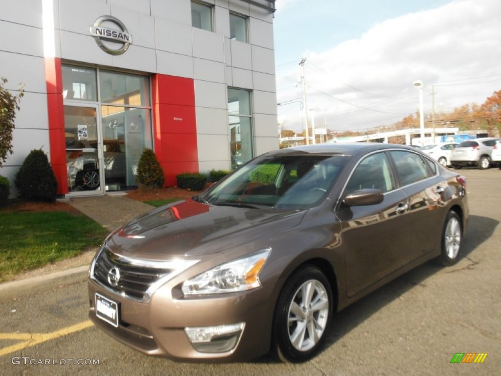 2013 Altima 2.5 SV - Java Metallic / Charcoal photo #1