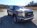 2014 Bronze Alloy Metallic GMC Sierra 1500 SLT Double Cab 4x4  photo #3