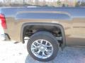 2014 Bronze Alloy Metallic GMC Sierra 1500 SLT Double Cab 4x4  photo #6