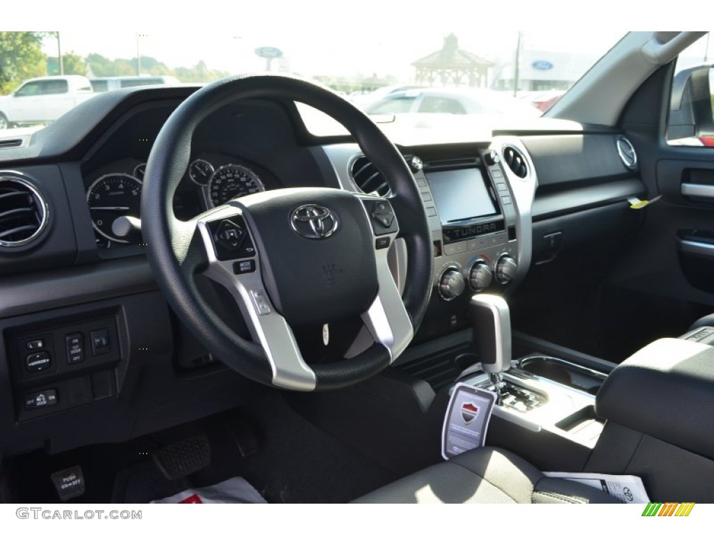 2014 Tundra SR5 Double Cab 4x4 - Super White / Black photo #10