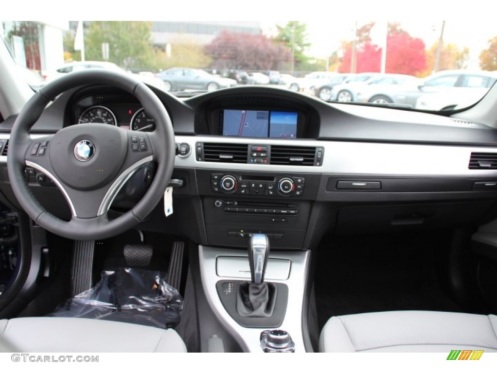 2013 3 Series 328i xDrive Coupe - Deep Sea Blue Metallic / Everest Grey/Black photo #13