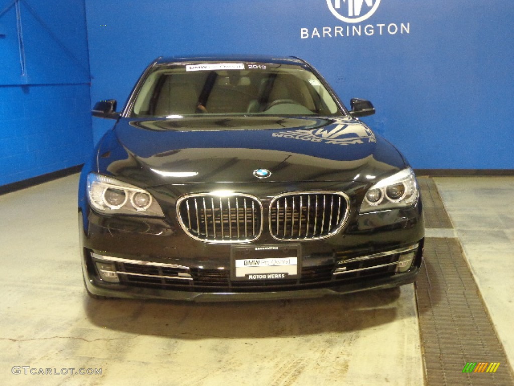 2013 7 Series 750Li Sedan - Black Sapphire Metallic / Black photo #2