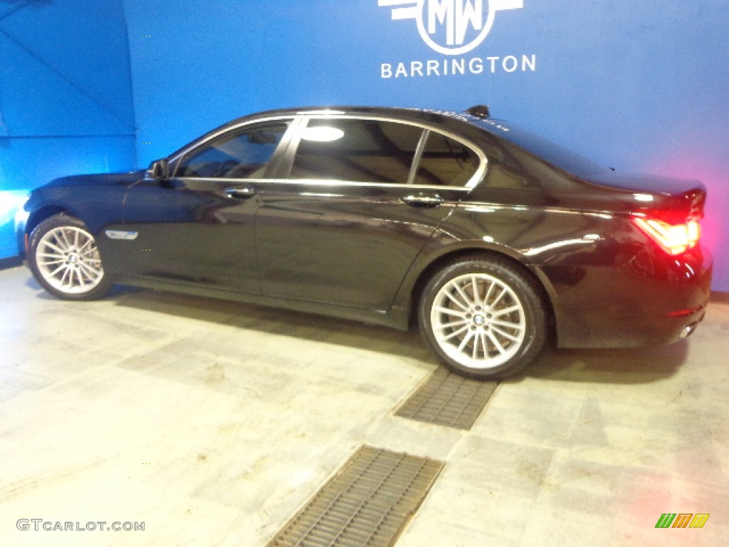 2013 7 Series 750Li Sedan - Black Sapphire Metallic / Black photo #3