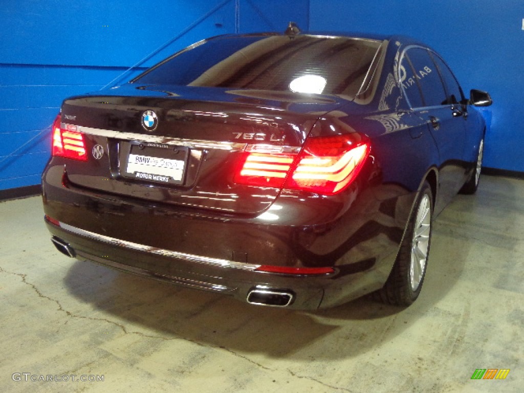 2013 7 Series 750Li Sedan - Black Sapphire Metallic / Black photo #6