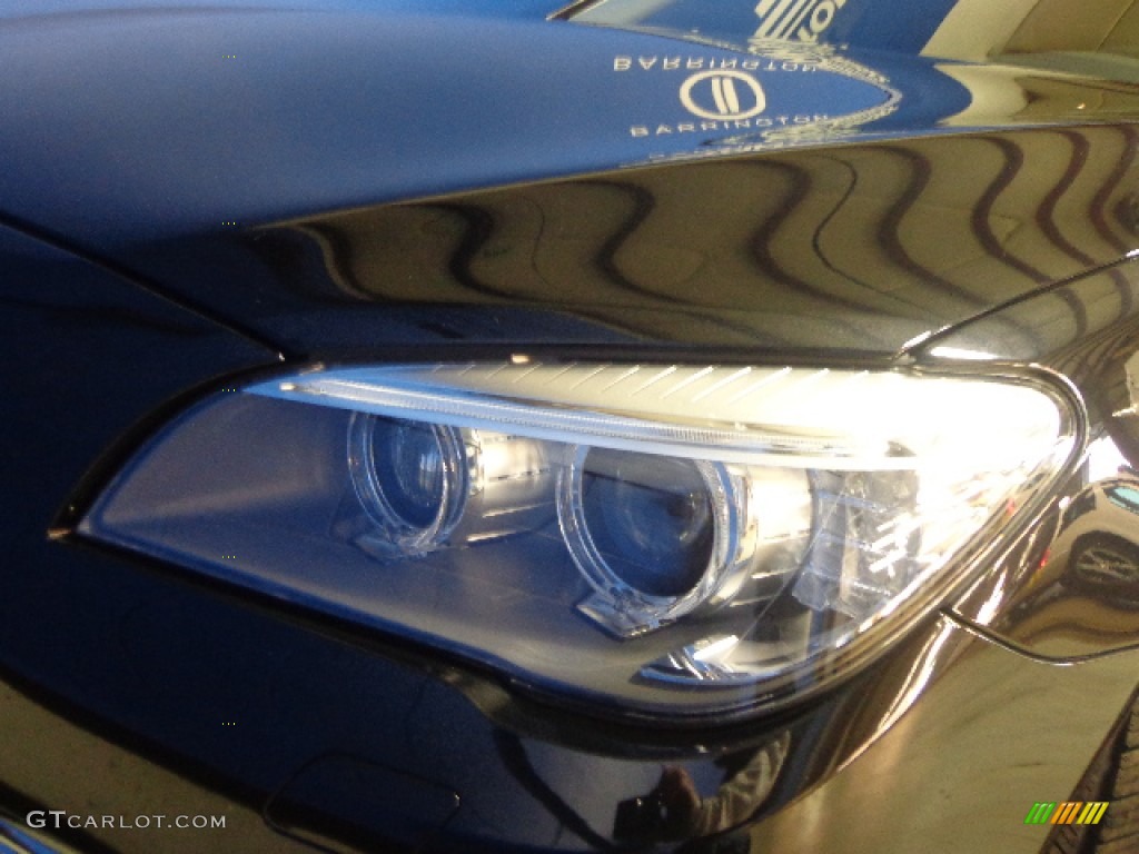 2013 7 Series 750Li Sedan - Black Sapphire Metallic / Black photo #7
