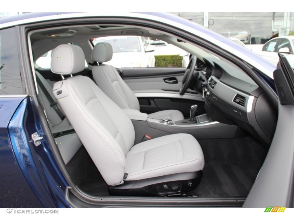 2013 3 Series 328i xDrive Coupe - Deep Sea Blue Metallic / Everest Grey/Black photo #26