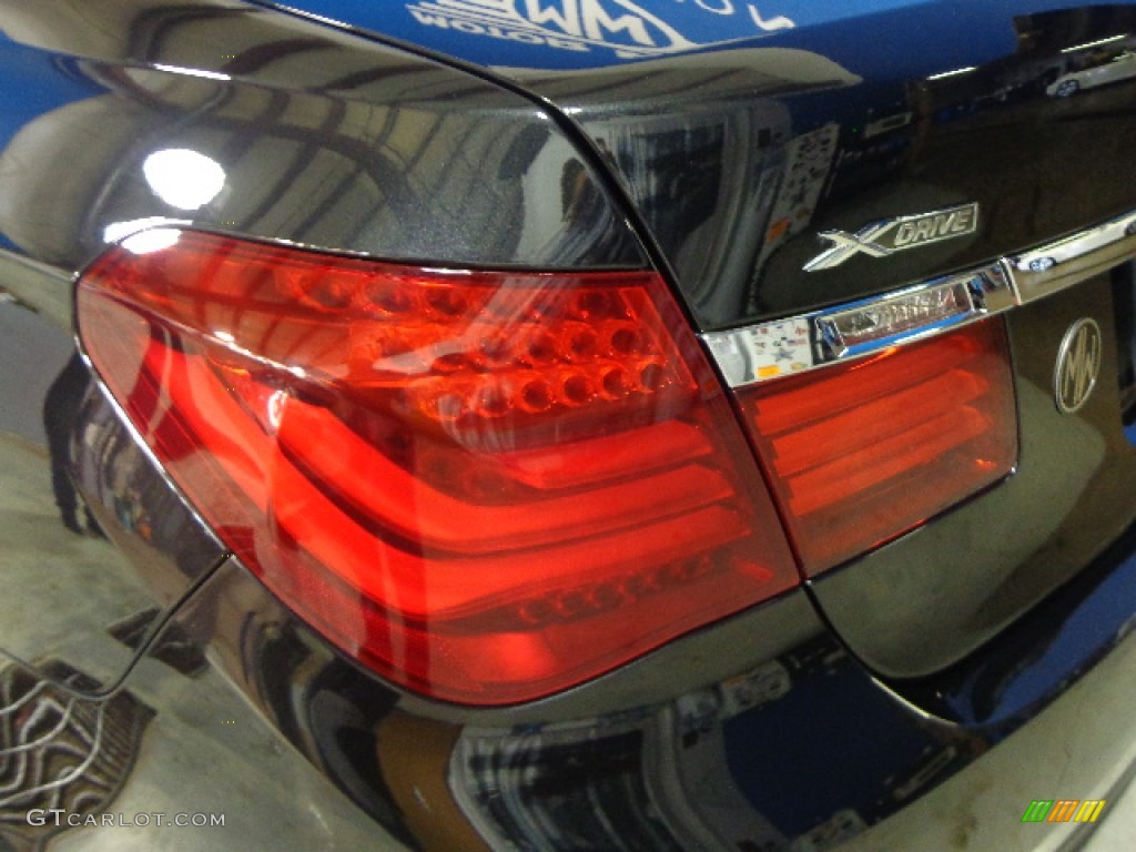 2013 7 Series 750Li Sedan - Black Sapphire Metallic / Black photo #11