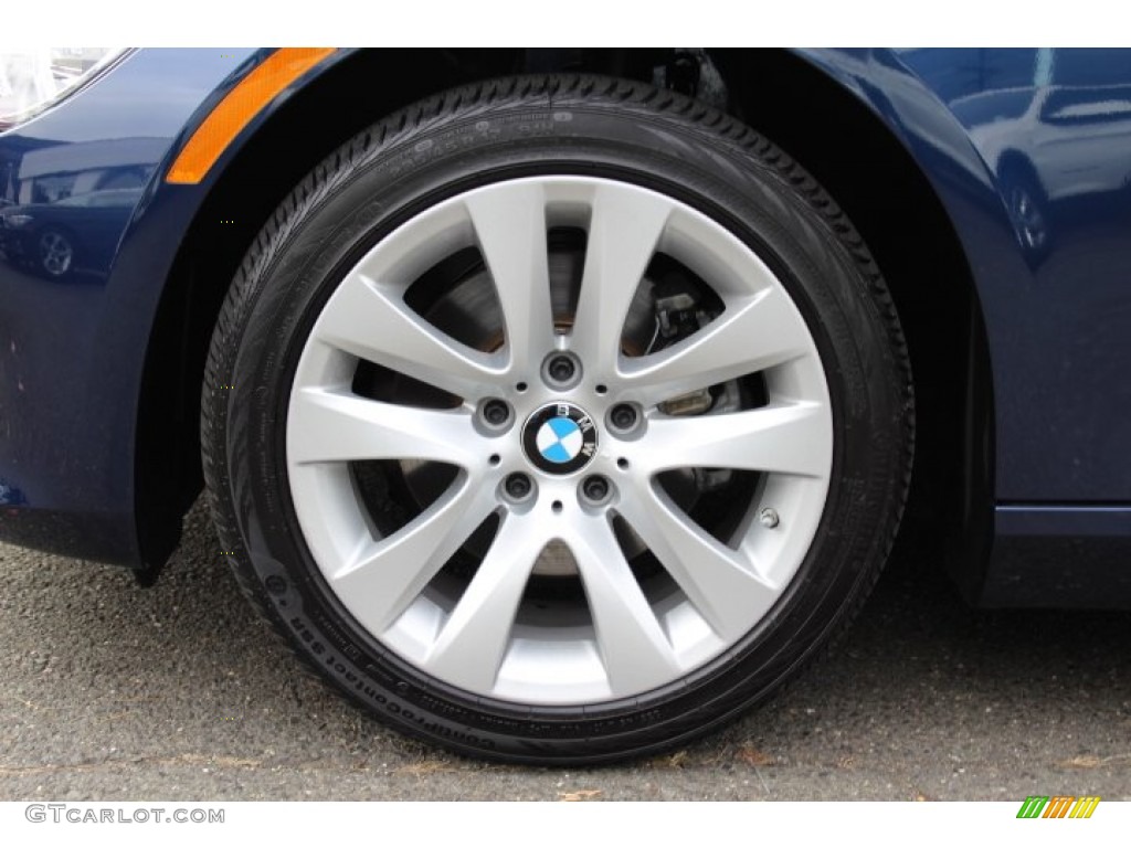 2013 3 Series 328i xDrive Coupe - Deep Sea Blue Metallic / Everest Grey/Black photo #30