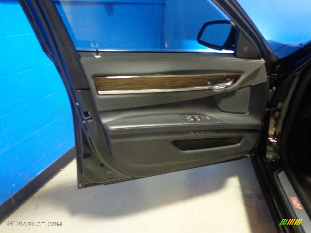 2013 7 Series 750Li Sedan - Black Sapphire Metallic / Black photo #19