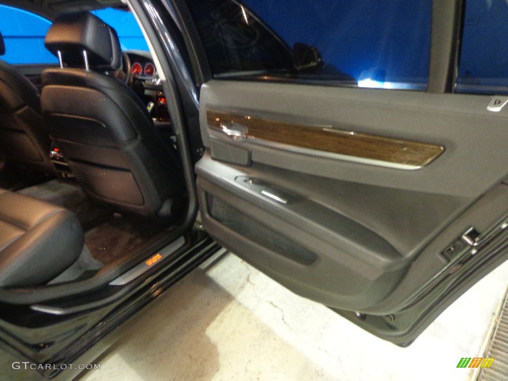 2013 7 Series 750Li Sedan - Black Sapphire Metallic / Black photo #22