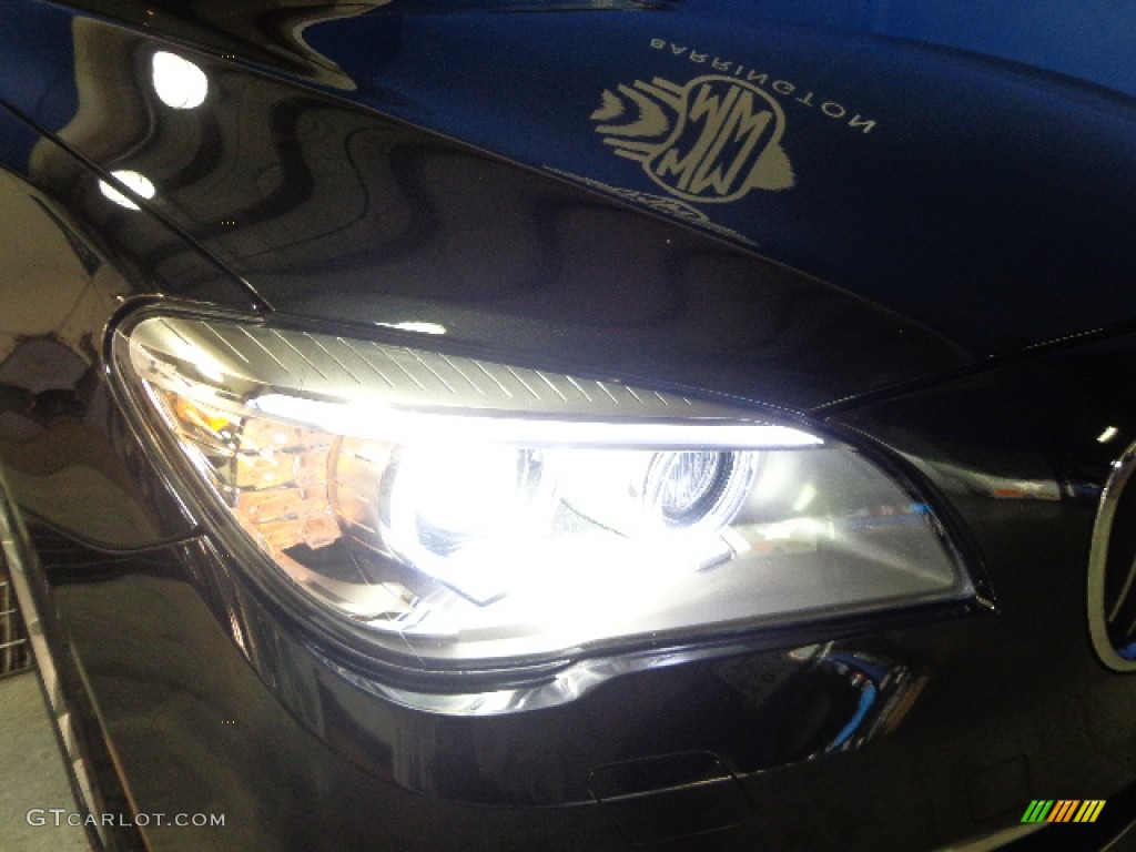 2013 7 Series 750Li Sedan - Black Sapphire Metallic / Black photo #25