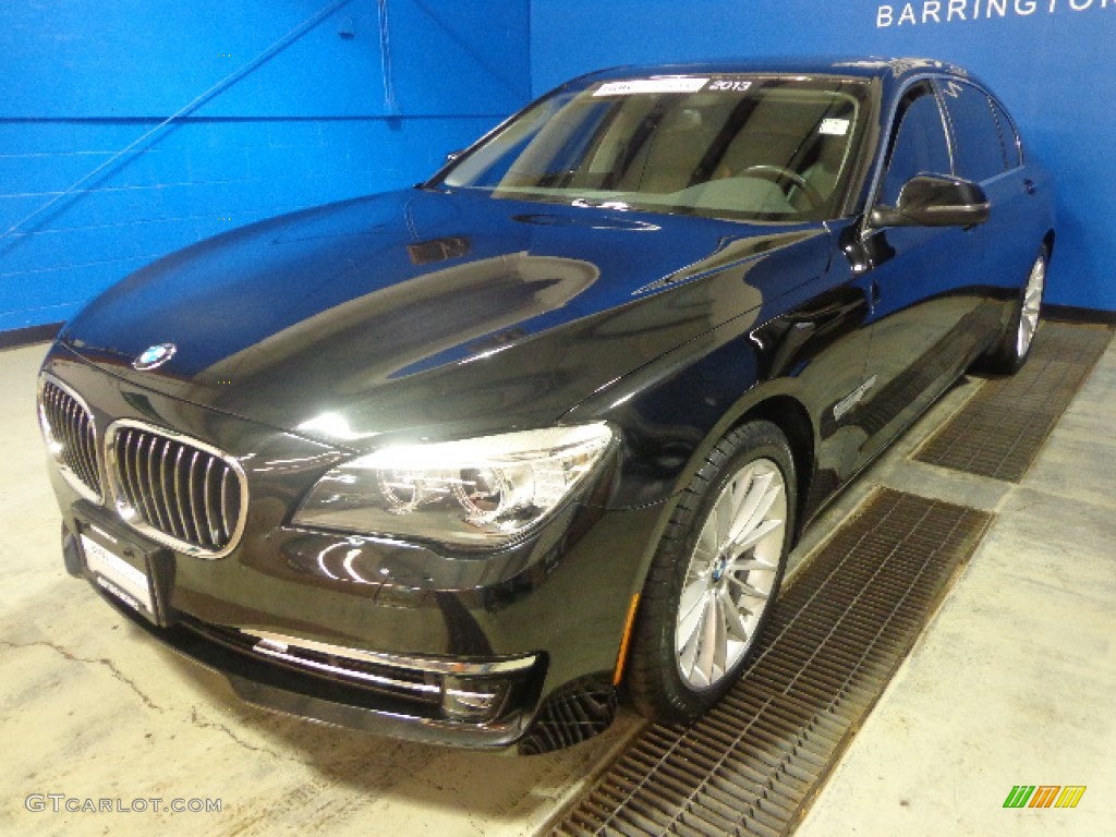 2013 7 Series 750Li Sedan - Black Sapphire Metallic / Black photo #32