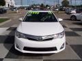 2013 Super White Toyota Camry XLE V6  photo #2