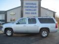 2013 Silver Ice Metallic Chevrolet Suburban LT 4x4  photo #1