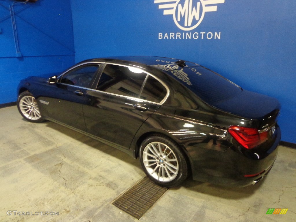 2013 7 Series 750Li Sedan - Black Sapphire Metallic / Black photo #39