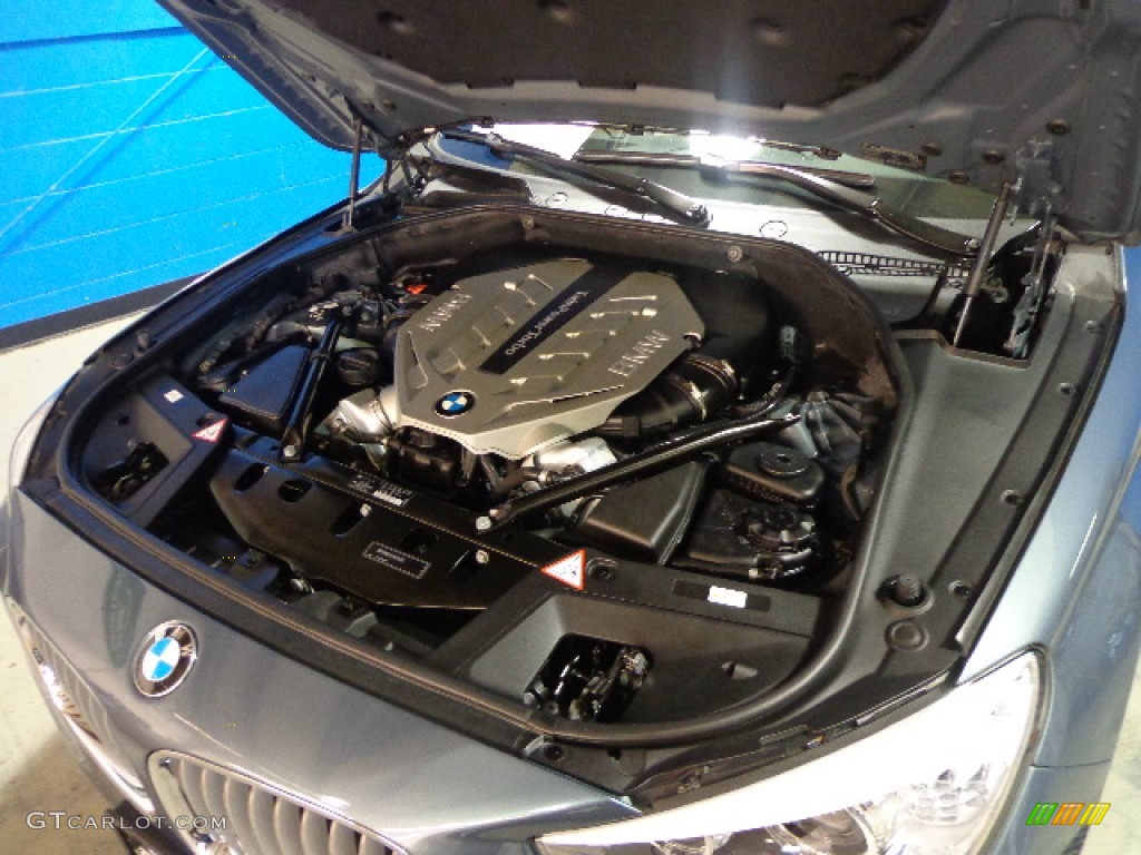 2011 BMW 5 Series 550i xDrive Gran Turismo 4.4 Liter TwinPower Turbocharged DFI DOHC 32-Valve VVT V8 Engine Photo #87621673