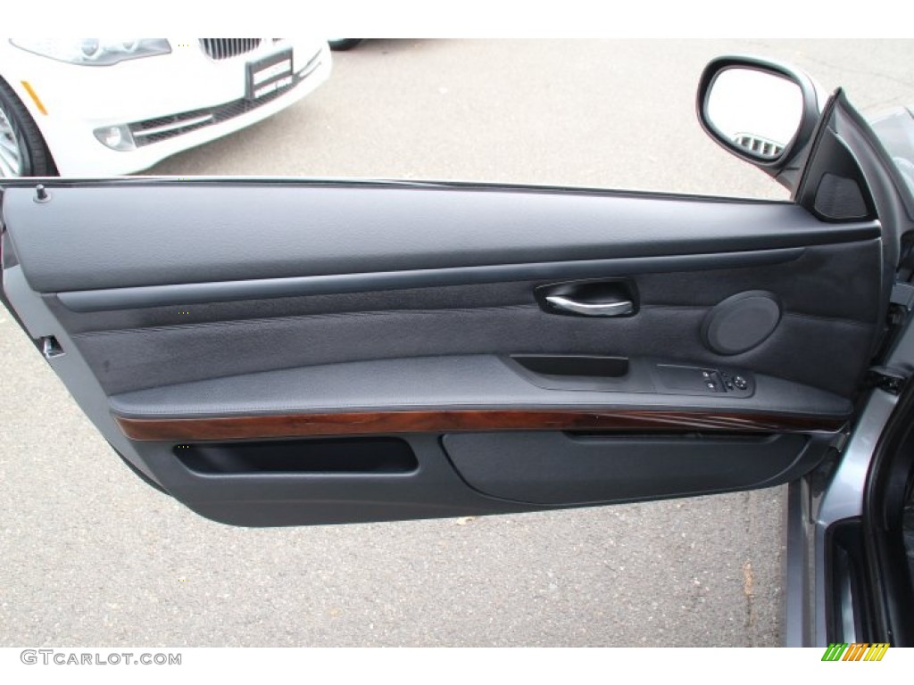 2013 3 Series 328i xDrive Coupe - Space Gray Metallic / Black photo #9