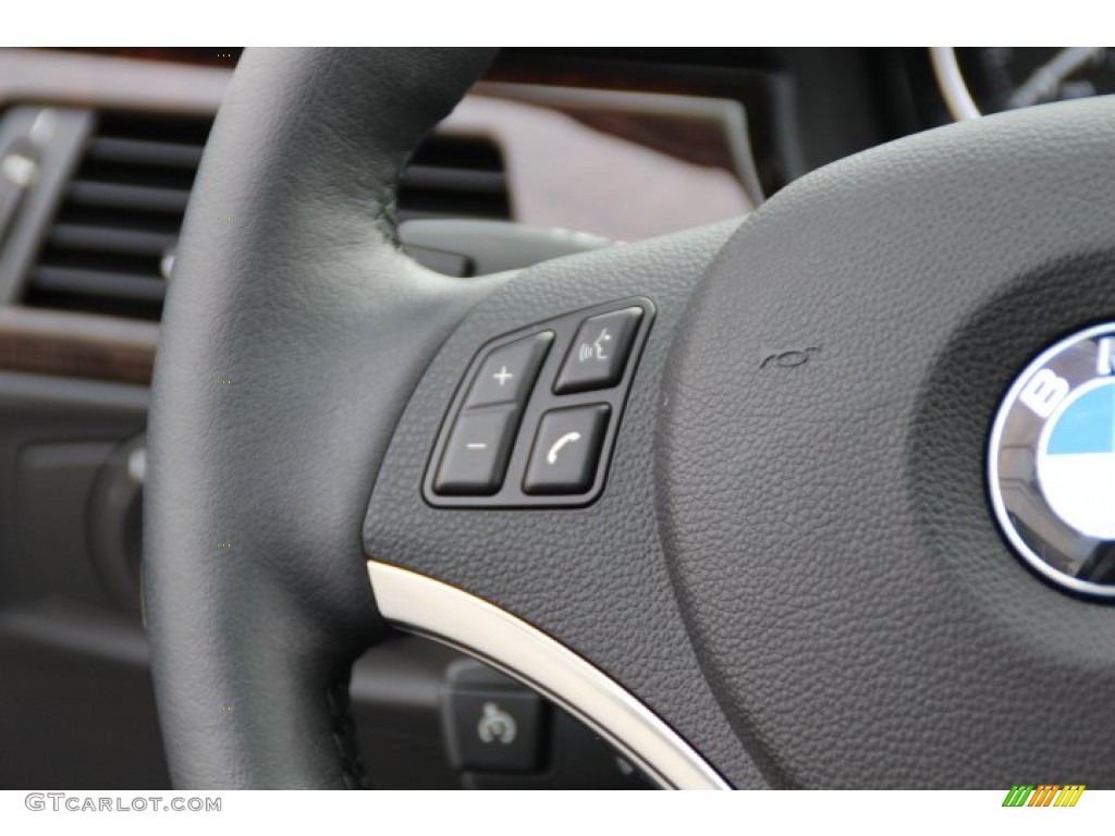 2013 3 Series 328i xDrive Coupe - Space Gray Metallic / Black photo #17