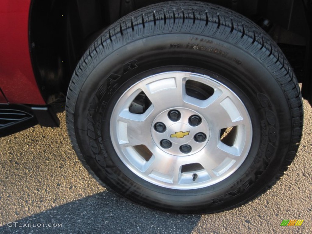 2013 Suburban LT 4x4 - Crystal Red Tintcoat / Light Cashmere/Dark Cashmere photo #5
