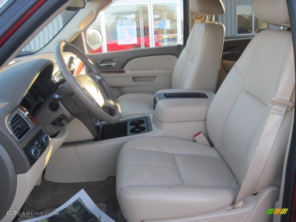 2013 Suburban LT 4x4 - Crystal Red Tintcoat / Light Cashmere/Dark Cashmere photo #6