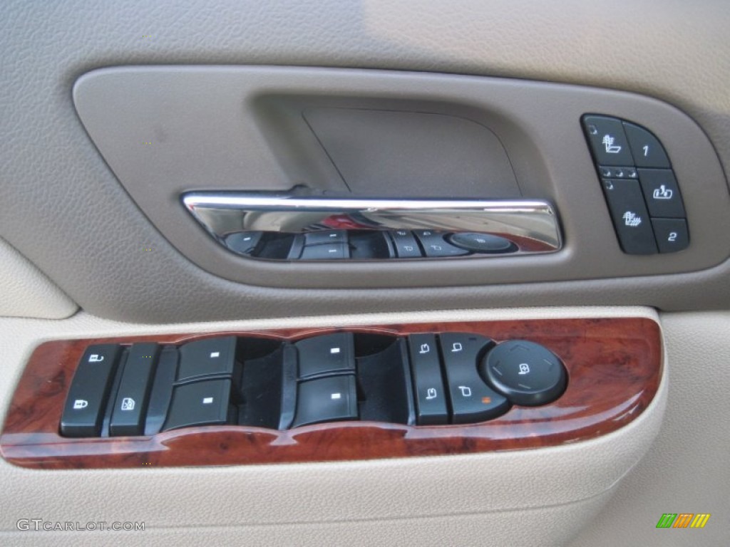 2013 Suburban LT 4x4 - Crystal Red Tintcoat / Light Cashmere/Dark Cashmere photo #10