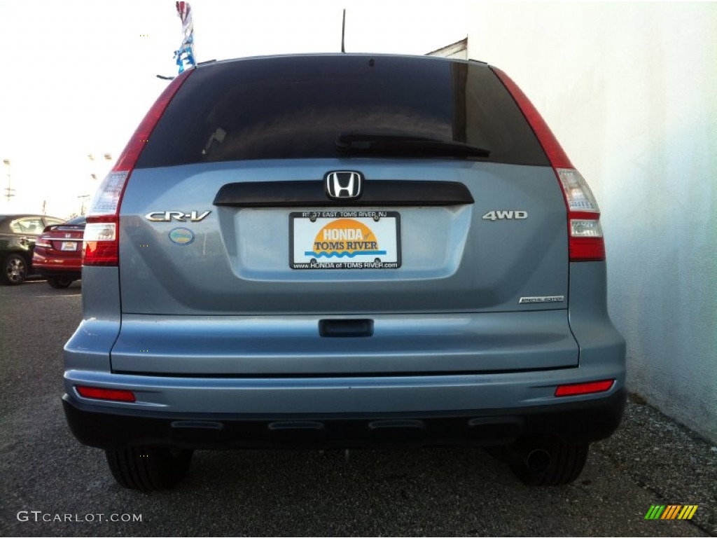 2011 CR-V SE 4WD - Glacier Blue Metallic / Gray photo #6