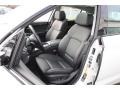 2010 BMW 5 Series Black Interior Front Seat Photo