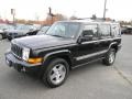 Brilliant Black Crystal Pearl 2010 Jeep Commander Sport 4x4