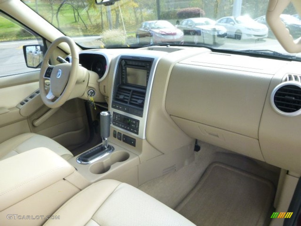 2007 Mountaineer Premier AWD - Dark Cherry Metallic / Camel photo #11
