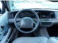 2000 Ford Crown Victoria Light Graphite Interior Steering Wheel Photo