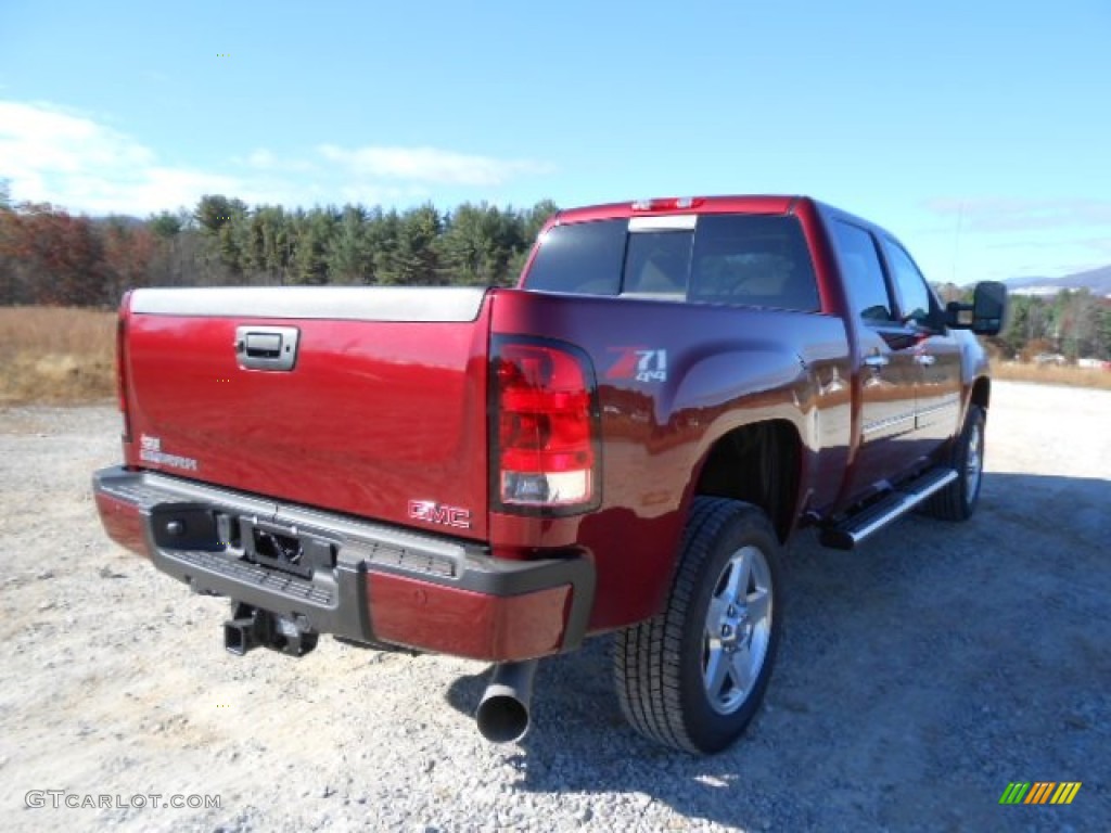 2014 Sierra 2500HD Denali Crew Cab 4x4 - Sonoma Red Metallic / Ebony photo #8