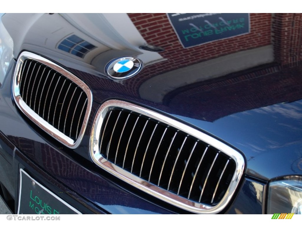 2003 7 Series 745i Sedan - Orient Blue Metallic / Dark Beige/Beige III photo #16