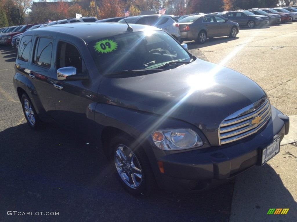 2009 HHR LT - Dark Gray Metallic / Ebony photo #5