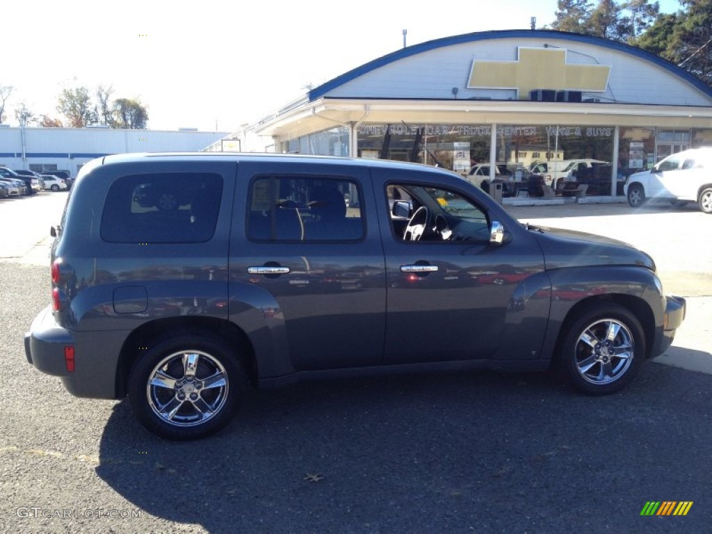 2009 HHR LT - Dark Gray Metallic / Ebony photo #8