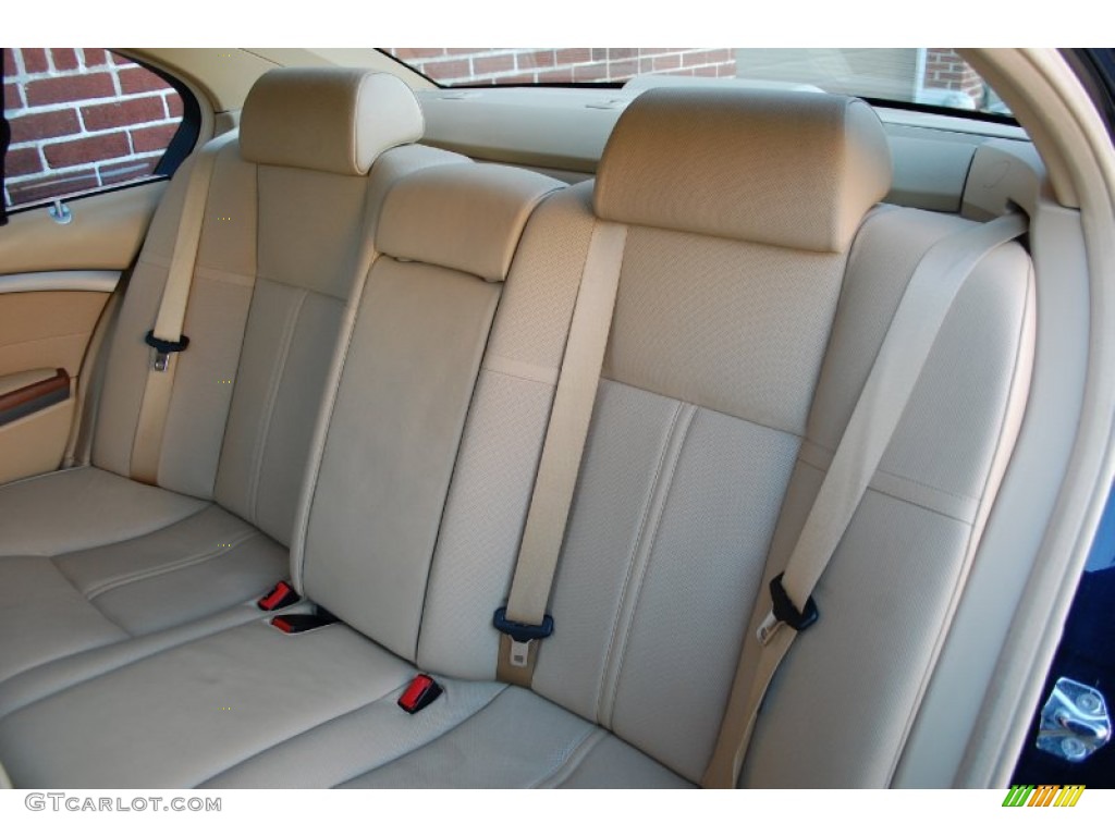 2003 7 Series 745i Sedan - Orient Blue Metallic / Dark Beige/Beige III photo #73