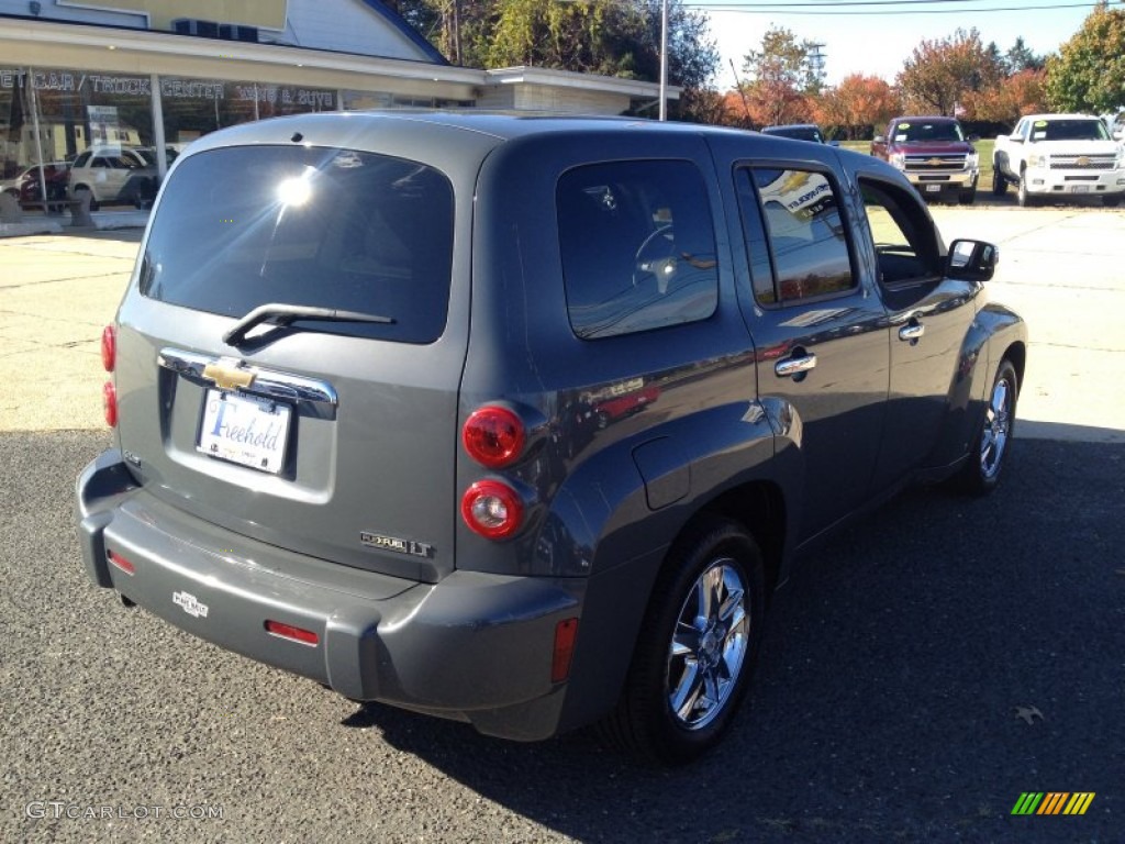 2009 HHR LT - Dark Gray Metallic / Ebony photo #14
