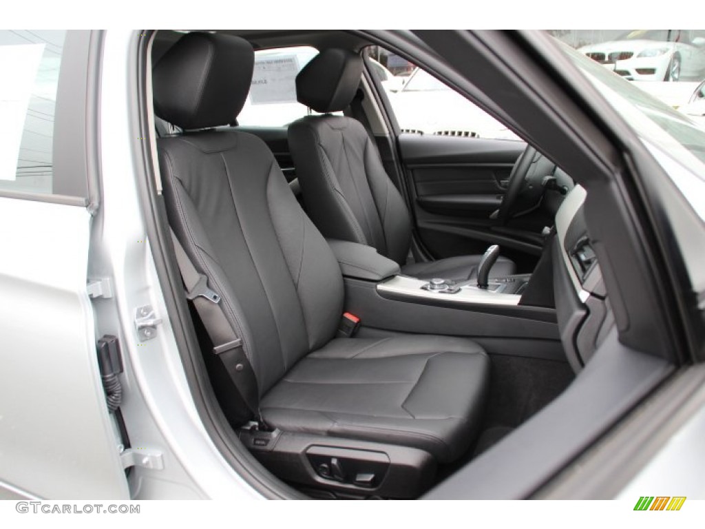 2013 3 Series 328i xDrive Sedan - Glacier Silver Metallic / Black photo #28