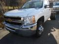 Summit White - Silverado 3500HD WT Regular Cab Dually Chassis Photo No. 1