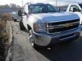 Summit White - Silverado 3500HD WT Regular Cab Dually Chassis Photo No. 3