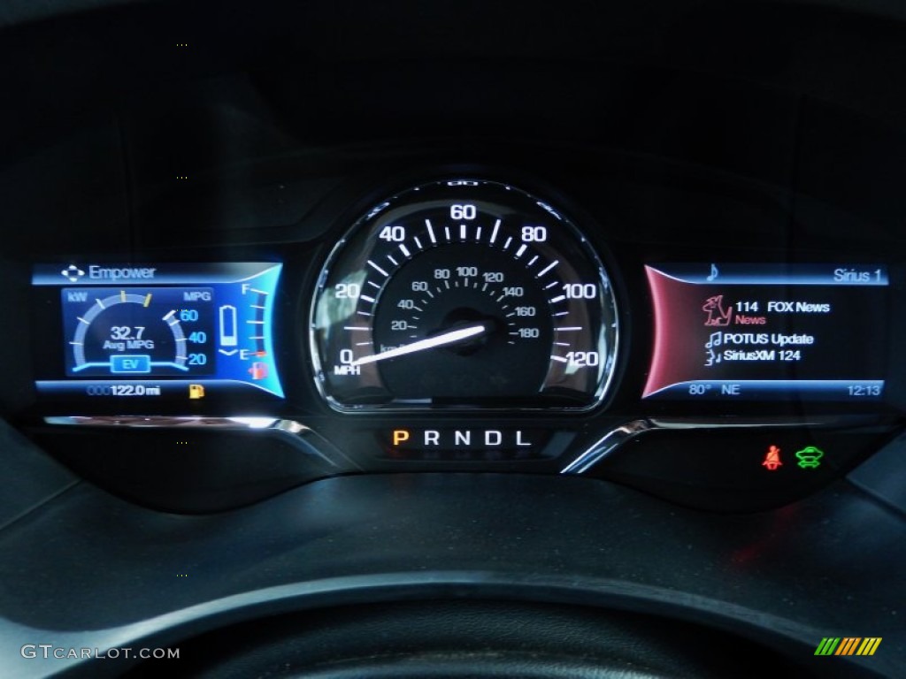 2014 Lincoln MKZ Hybrid Gauges Photo #87626632