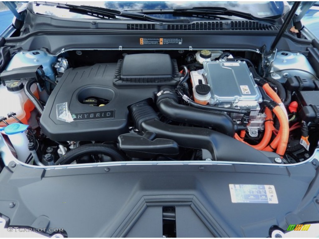 2014 Lincoln MKZ Hybrid 2.0 Liter Atkinson-Cycle DOHC 16-Valve iVCT 4 Cylinder Gasoline/Electric Hybrid Engine Photo #87626689