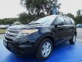 2014 Tuxedo Black Ford Explorer FWD  photo #1